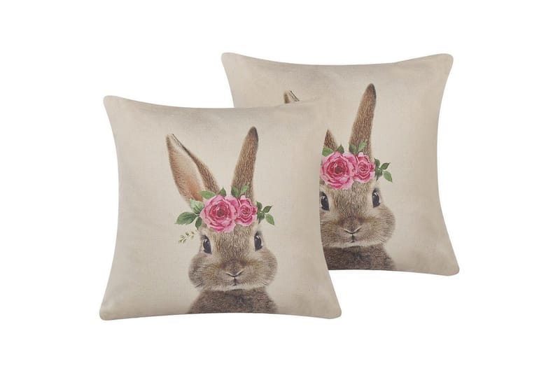 Prydnadskuddar Tulipa set om 2, undefined