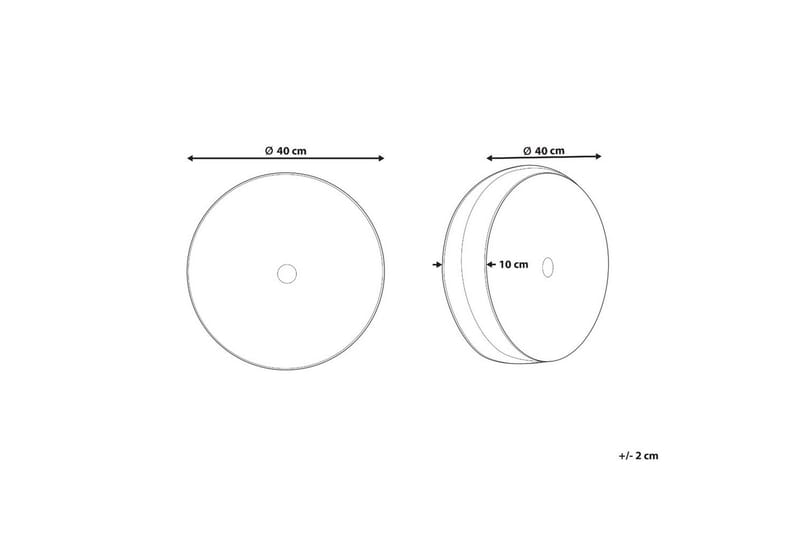 Prydnadskuddar Udala Grå - Grå - Textil & mattor - Filtar, kuddar & plädar - Utekudde