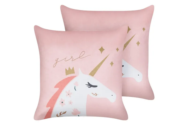 Prydnadskuddar Uniola set om 2, undefined