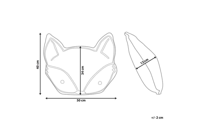 Prydnadskuddar Vadodara Gul/Vit/Svart - Gul/Vit/Svart - Textil & mattor - Filtar, kuddar & plädar - Utekudde