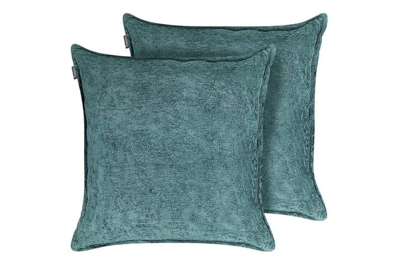Prydnadskuddar Verpis set om 2 Blå - Blå - Textil & mattor - Filtar, kuddar & plädar - Prydnadskudde & kuddfodral