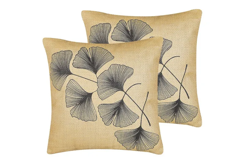 Prydnadskuddar Wakad set om 2, undefined