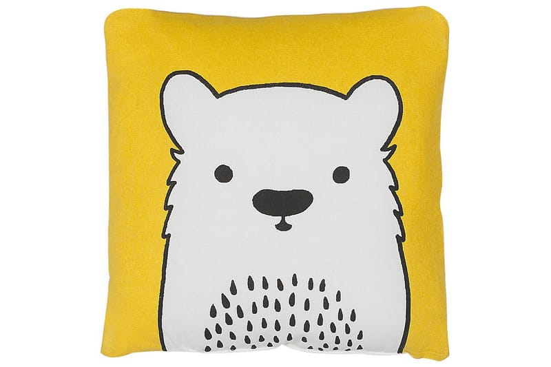 Prydnadskuddar Waranasi Gul/Vit/Svart - Gul/Vit/Svart - Textil & mattor - Filtar, kuddar & plädar - Utekudde