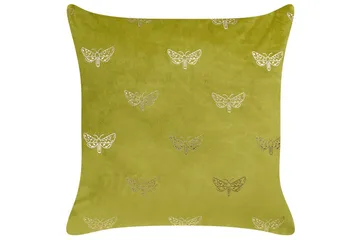 Prydnadskuddar Yuzuri set om 2 Ljusgrön/guld - Ljusgrön/guld - Textil & mattor - Filtar, kuddar & plädar - Prydnadskudde & kuddfodral