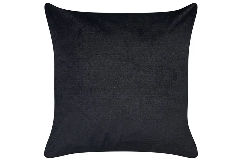 Prydnadskuddar Yuzuri set om 2 Svart/guld - Svart/guld - Textil & mattor - Filtar, kuddar & plädar - Prydnadskudde & kuddfodral