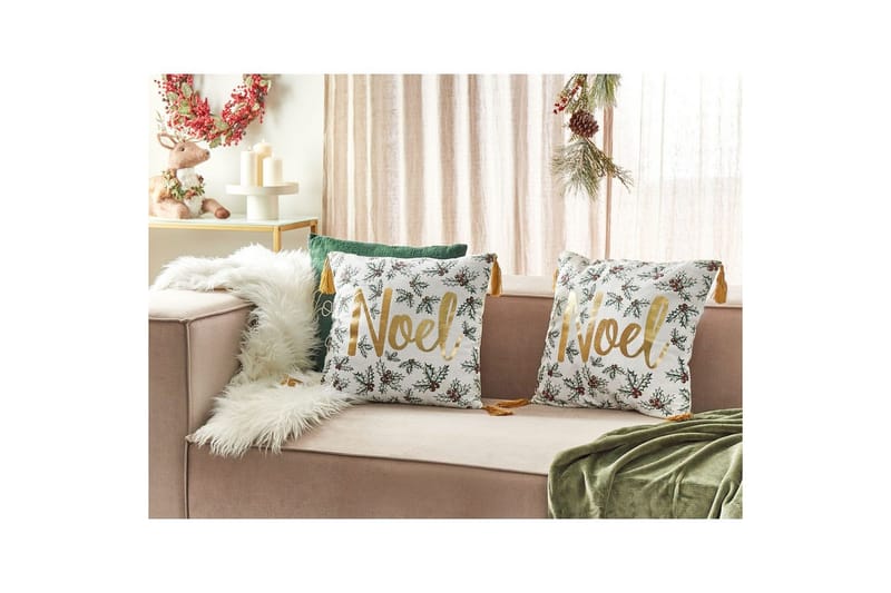 Prydnadskuddar Zamia set om 2 - Textil & mattor - Filtar, kuddar & plädar - Utekudde