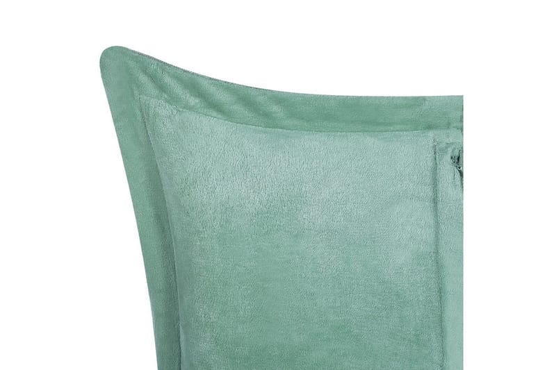 Prydnadskuddar Zinnia set om 2 Grön, Fyrkantig - Grön, Fyrkantig - Textil & mattor - Filtar, kuddar & plädar - Prydnadskudde & kuddfodral