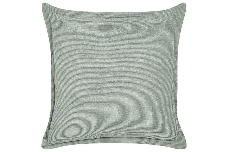 Prydnadskuddar Zinnia set om 2 Grön, Fyrkantig - Grön, Fyrkantig - Textil & mattor - Filtar, kuddar & plädar - Prydnadskudde & kuddfodral