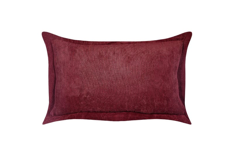 Prydnadskuddar Zinnia set om 2 Röd, Rektangulär - Röd, Rektangulär - Textil & mattor - Filtar, kuddar & plädar - Prydnadskudde & kuddfodral