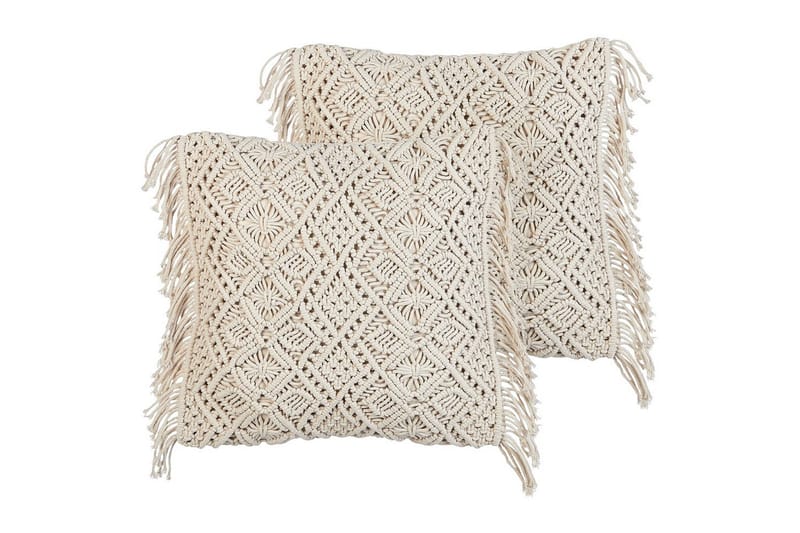 Prydnadskuddar Pattan set om 2, undefined