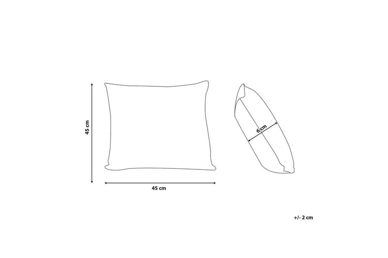 Prydnadskuddar Peperomia - Textil & mattor - Filtar, kuddar & plädar - Prydnadskudde & kuddfodral