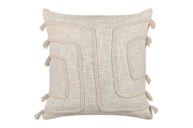 Prydnadskuddar Pleione set om 2 Beige - Beige - Textil & mattor - Filtar, kuddar & plädar - Utekudde
