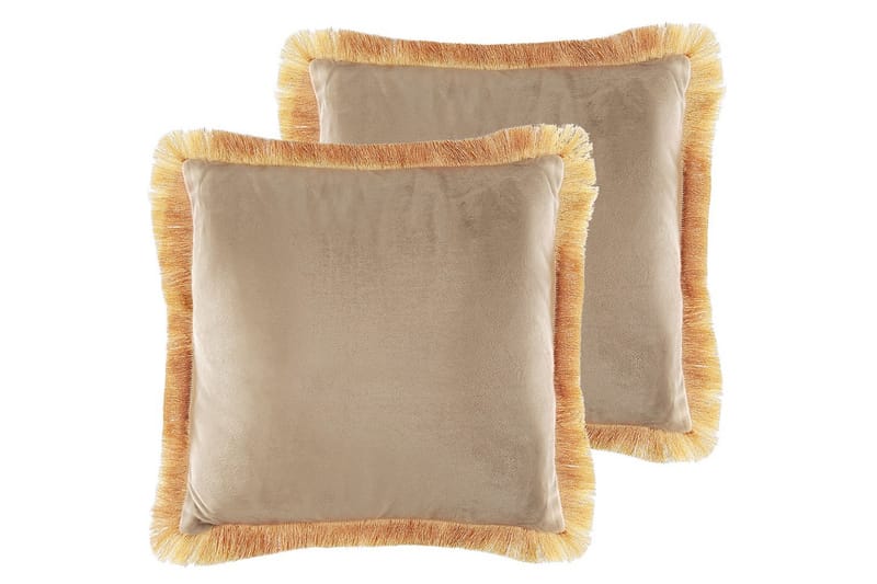 Prydnadskuddar Pothos set om 2 Fyrkantig - Fyrkantig - Textil & mattor - Filtar, kuddar & plädar - Utekudde
