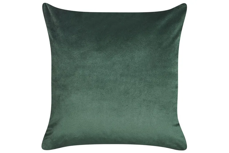 Prydnadskuddar Philodendron set om 2 Grön/guld - Grön/guld - Textil & mattor - Filtar, kuddar & plädar - Prydnadskudde & kuddfodral