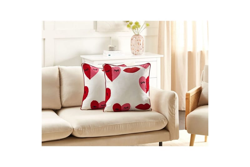 Prydnadskuddar Periwinkle set om 2 - Textil & mattor - Filtar, kuddar & plädar - Utekudde