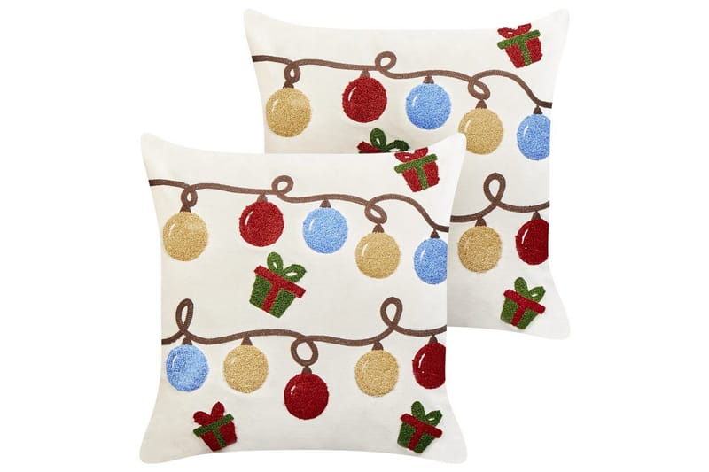 Prydnadskuddar Palmier set om 2, undefined