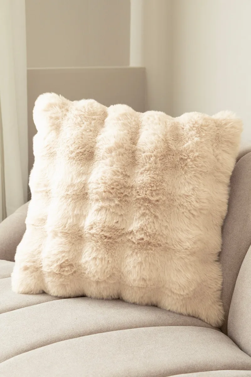 Prydnadskudde Bubble 50x50 cm - Beige - Textil & mattor - Filtar, kuddar & plädar - Prydnadskudde & kuddfodral