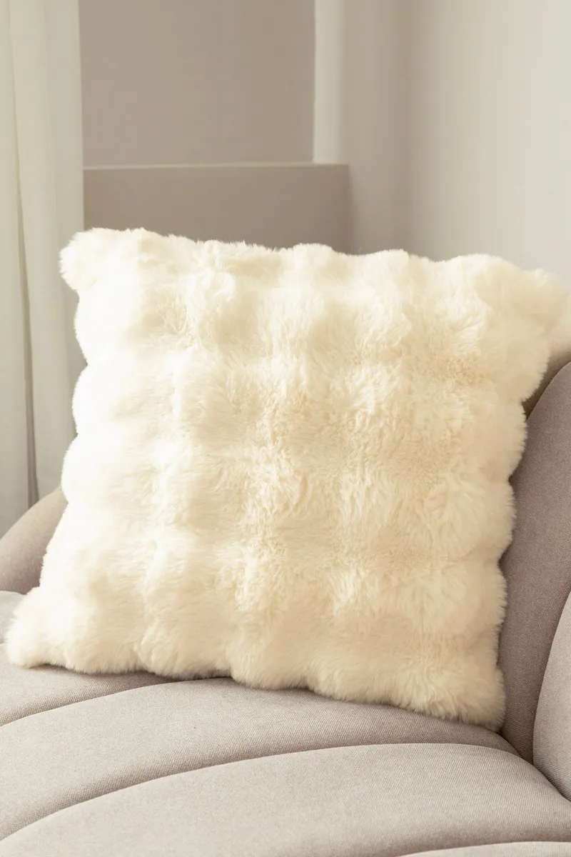 Prydnadskudde Bubble 50x50 cm - Creme - Textil & mattor - Filtar, kuddar & plädar - Prydnadskudde & kuddfodral
