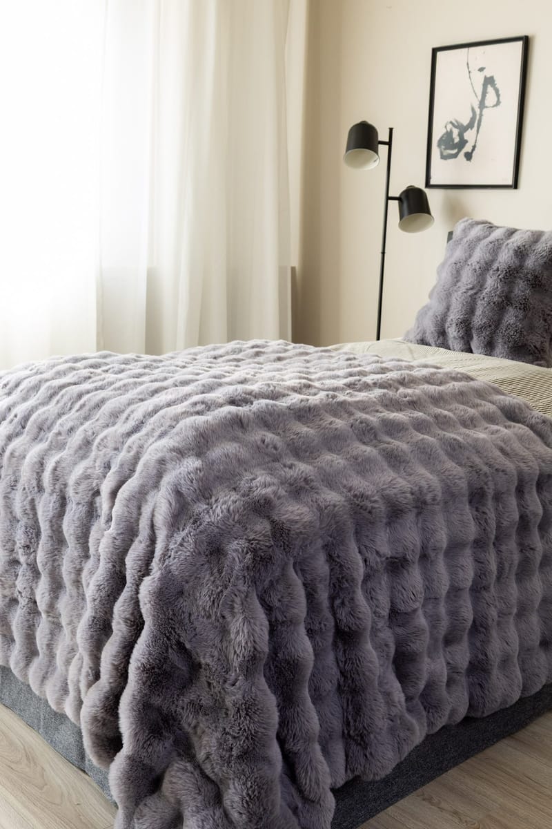 Prydnadskudde Bubble 50x50 cm - Grå - Textil & mattor - Filtar, kuddar & plädar - Prydnadskudde & kuddfodral
