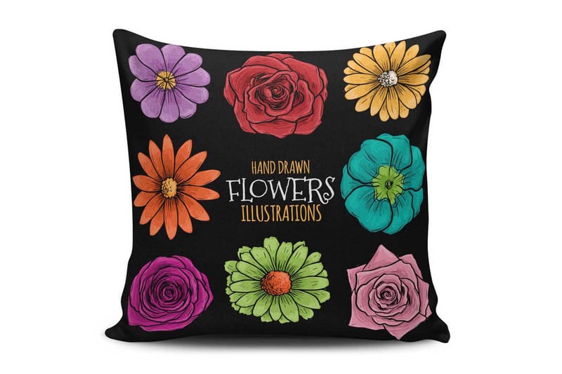 Cushion Love Kuddfodral 45x45 cm - Multi - Textil & mattor - Filtar, kuddar & plädar - Prydnadskudde & kuddfodral