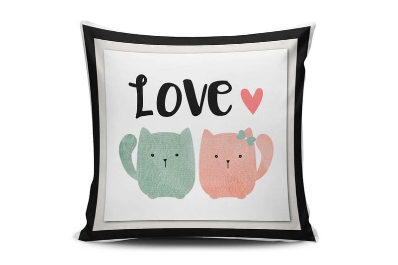 Cushion Love Kuddfodral 45x45 cm - Multi - Prydnadskudde & kuddfodral