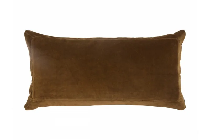 Emile Kuddfodral - Cognac/Sammet - Textil & mattor - Filtar, kuddar & plädar - Prydnadskudde & kuddfodral
