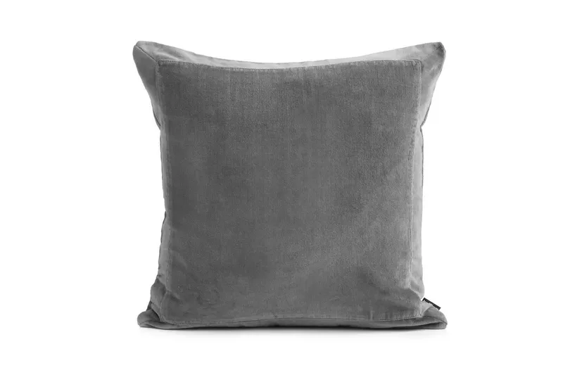 Emile Kuddfodral - Grå/Sammet - Textil & mattor - Filtar, kuddar & plädar - Prydnadskudde & kuddfodral