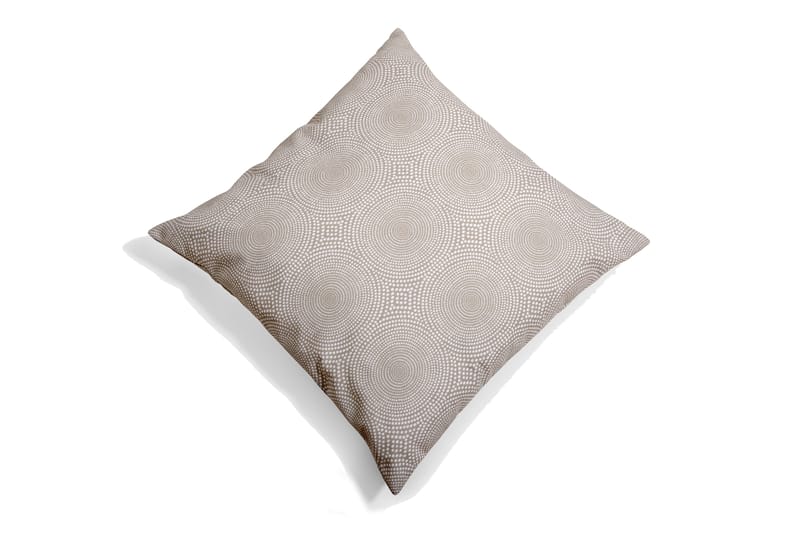 Fritab Dots Kuddfodral 60x60 cm - Beige/Vit - Textil & mattor - Filtar, kuddar & plädar - Prydnadskudde & kuddfodral