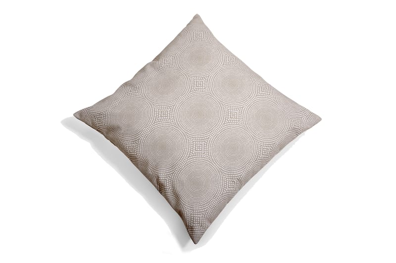 Fritab Dots Kuddfodral 60x60 cm - Beige/Vit - Prydnadskudde & kuddfodral