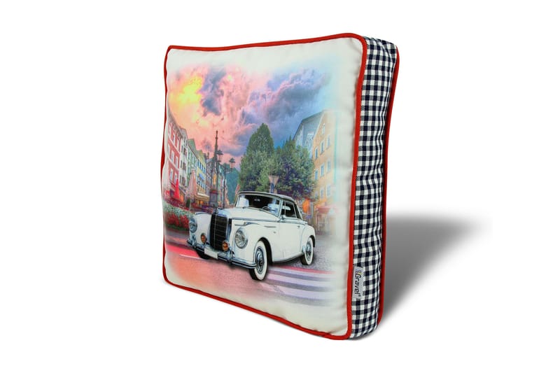 Gravel Kudde 42x42 cm, Multi