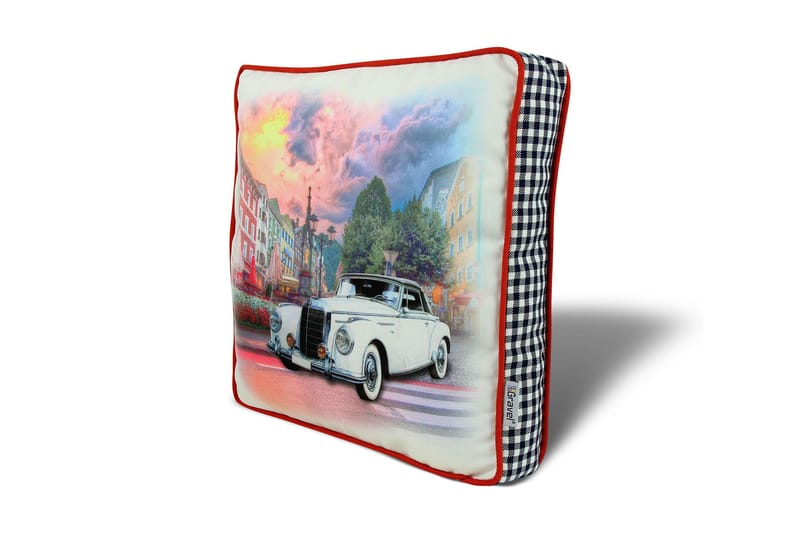 Gravel Kudde 42x42 cm, Multi