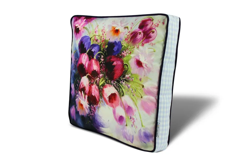 Gravel Kudde 42x42 cm, Multi