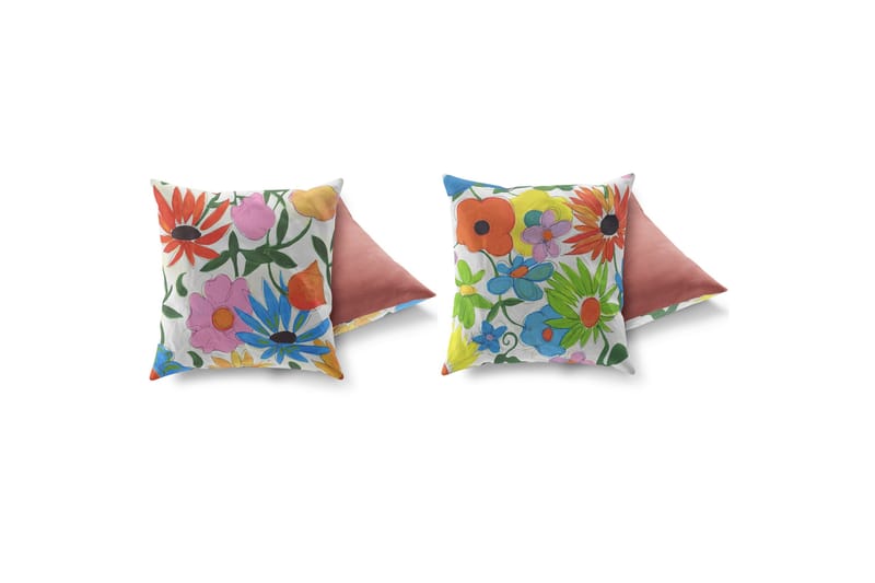 Gravel Kudde 43x43 cm 2-pack - Multi - Textil & mattor - Filtar, kuddar & plädar - Prydnadskudde & kuddfodral