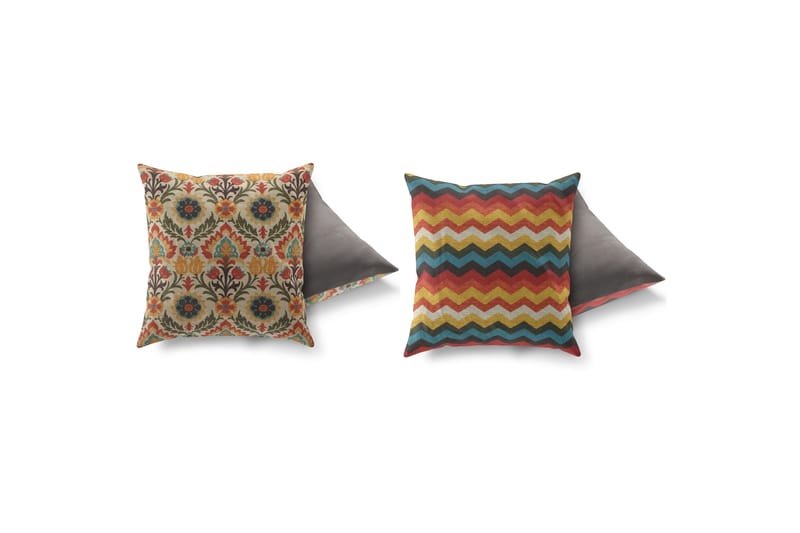Gravel Kudde 43x43 cm 2-pack - Multi - Textil & mattor - Filtar, kuddar & plädar - Prydnadskudde & kuddfodral