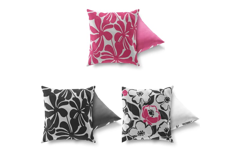 Gravel Kudde 43x43 cm 3-pack - Multi - Textil & mattor - Filtar, kuddar & plädar - Prydnadskudde & kuddfodral