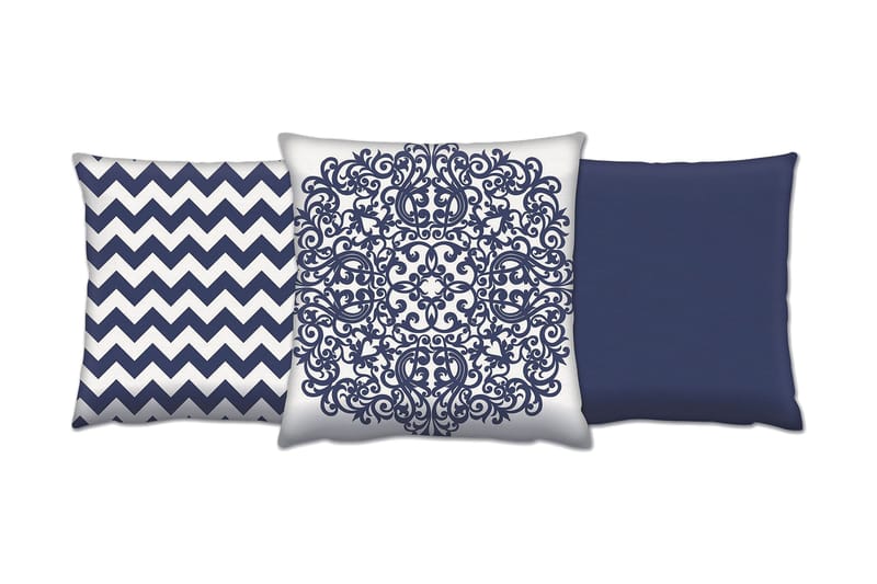 Gravel Kudde 43x43 cm 3-pack, Multi