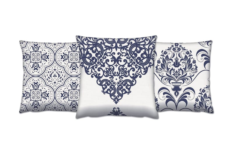 Gravel Kudde 43x43 cm 3-pack - Multi - Textil & mattor - Filtar, kuddar & plädar - Prydnadskudde & kuddfodral