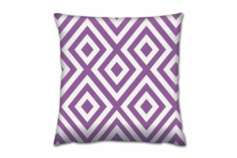 Gravel Kudde 43x43 cm - Lila - Textil & mattor - Filtar, kuddar & plädar - Prydnadskudde & kuddfodral