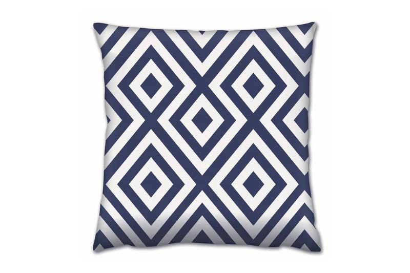 Gravel Kudde 43x43 cm - Mörkblå - Textil & mattor - Filtar, kuddar & plädar - Prydnadskudde & kuddfodral