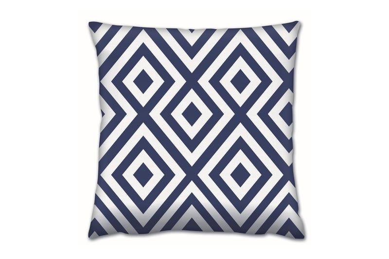 Gravel Kudde 43x43 cm - Mörkblå - Textil & mattor - Filtar, kuddar & plädar - Prydnadskudde & kuddfodral