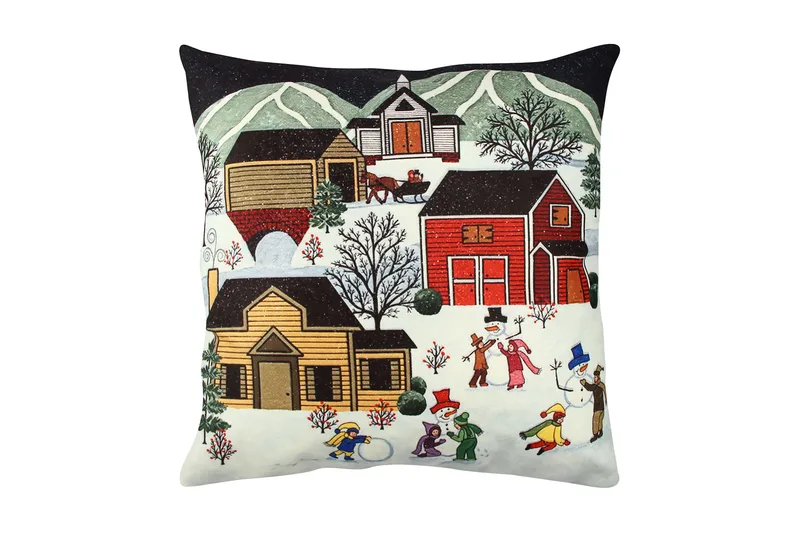 Gravel Kudde 43x43 cm, Multi