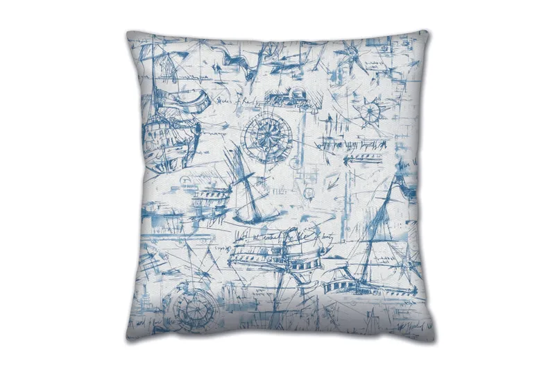 Gravel Kudde 43x43 cm, Multi