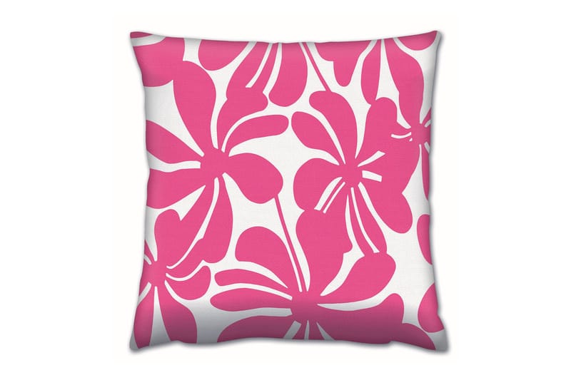 Gravel Kudde 43x43 cm - Rosa/Vit - Textil & mattor - Filtar, kuddar & plädar - Prydnadskudde & kuddfodral
