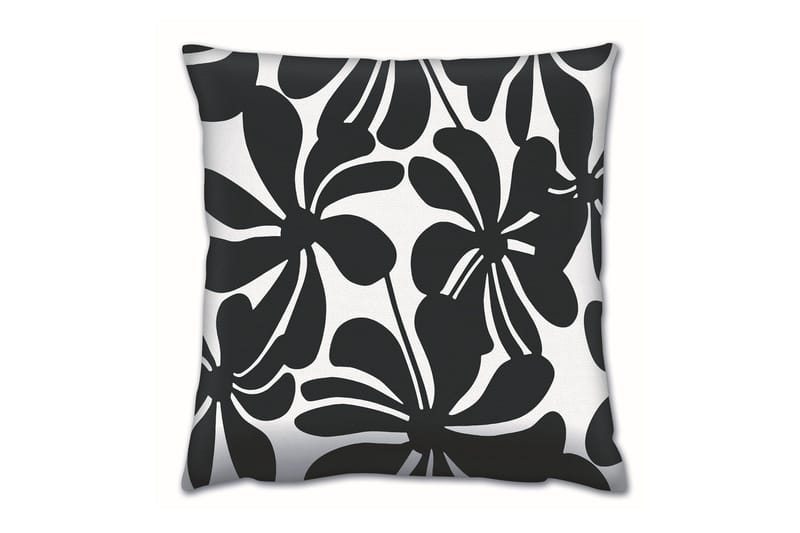 Gravel Kudde 43x43 cm - Svart/Vit - Textil & mattor - Filtar, kuddar & plädar - Prydnadskudde & kuddfodral