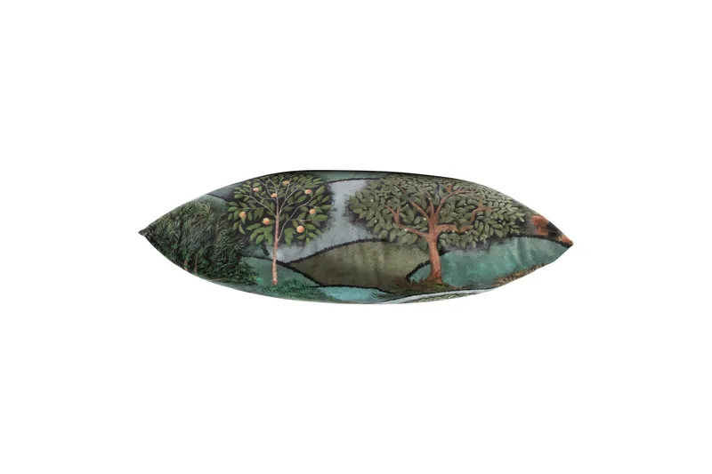 Holly Prydnadskudde - Grön/Flerfärgad - Textil & mattor - Filtar, kuddar & plädar - Prydnadskudde & kuddfodral