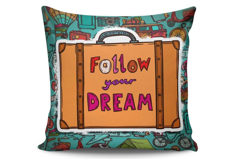 Kissy Kudde 45x45 cm, Multi