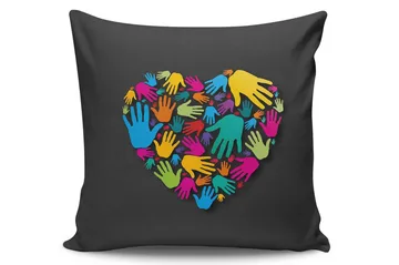 Kissy Kuddfodral 45x45 cm - Multi - Textil & mattor - Filtar, kuddar & plädar - Prydnadskudde & kuddfodral