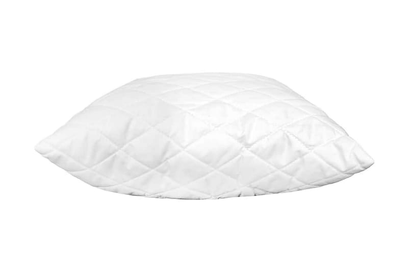 Kudde 2 st 60x40x14 cm minnesskum - Vit - Textil & mattor - Filtar, kuddar & plädar - Prydnadskudde & kuddfodral