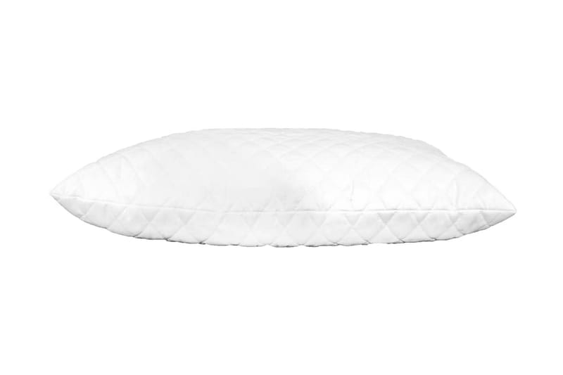 Kudde 2 st 70x60x14 cm minnesskum - Vit - Textil & mattor - Filtar, kuddar & plädar - Prydnadskudde & kuddfodral