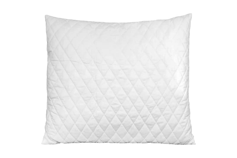 Kudde 2 st 70x60x14 cm minnesskum - Vit - Textil & mattor - Filtar, kuddar & plädar - Prydnadskudde & kuddfodral